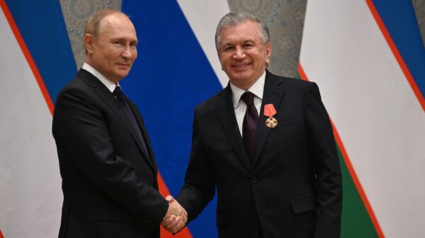 Президент РФ В. Путин провел встречи на полях саммита ШОС - Sputnik Ўзбекистон