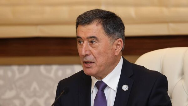 Министр иностранных дел Владимир Норов на брифинге по итогу саммита ШОС - Sputnik Узбекистан