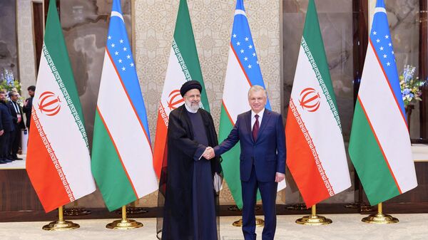 Vizit prezidenta Irana Ibraxima Raisi v Uzbekistan v ramkax vstrechi s prezidentom Shavkatom Mirziyoyevim - Sputnik O‘zbekiston