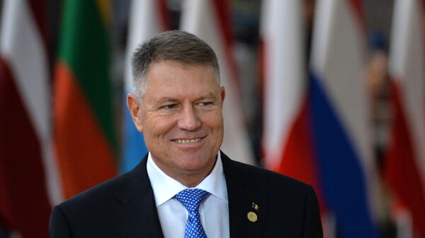 Президент Румынии Клаус Йоханнис, архивное фото  - Sputnik Ўзбекистон