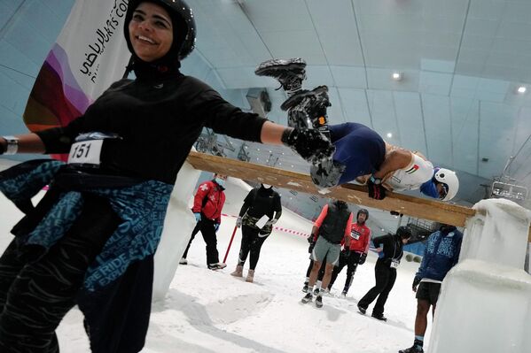 Ледяное состязание проходит в Дубае уже в 13-й раз. - Sputnik Узбекистан