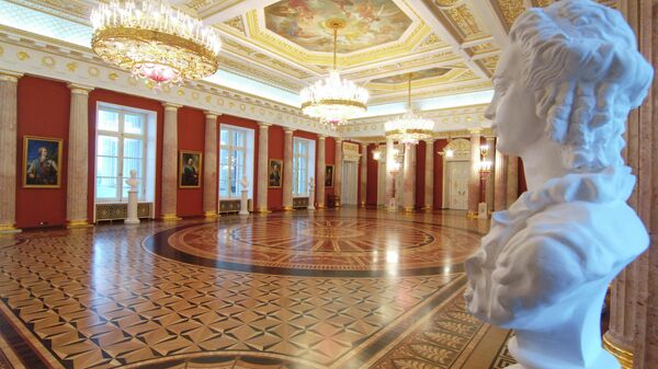 Зал Большого дворца комплекса Царицыно - Sputnik Узбекистан