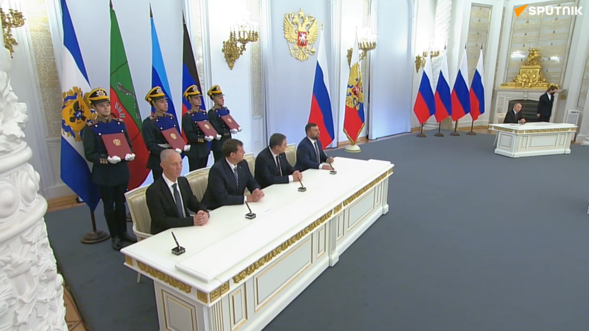 Договор между украиной и россией 2022. Церемония подписания соглашения. Зал переговоров в Кремле. Подписание соглашений в Кремле.