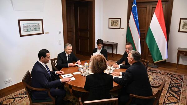Президент Шавкат Мирзиёев и Премьер-министр Виктор Орбан подписали Совместное заявление о развитии стратегического партнёрства между Республикой Узбекистан и Венгрией - Sputnik Узбекистан