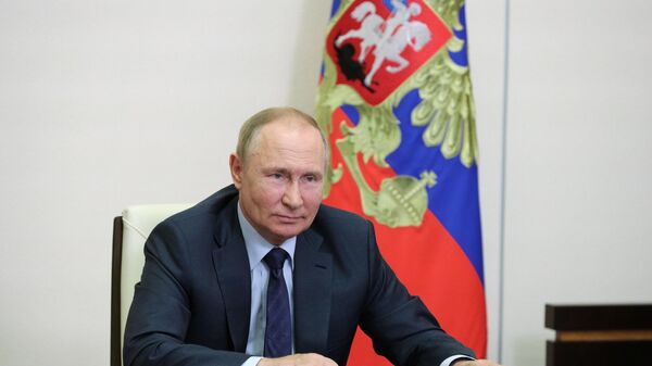 Президент России Владимир Путин  - Sputnik Узбекистан