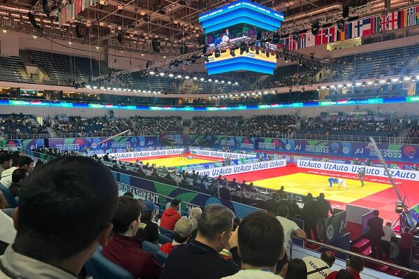 Сегодня в комплексе Хумо Арена в Ташкенте начался 35-й чемпионат мира по дзюдо среди взрослых. - Sputnik Узбекистан