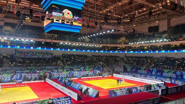 Сегодня в комплексе Хумо Арена в Ташкенте начался 35-й чемпионат мира по дзюдо среди взрослых - Sputnik Узбекистан