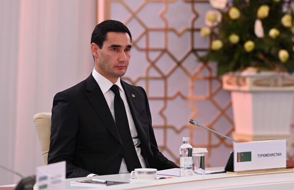 Turkmaniston prezidenti Serdar Berdimuhamedov. - Sputnik O‘zbekiston