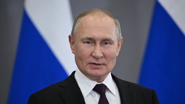 Vizit prezidenta RF V. Putina v Kazaxstan  - Sputnik O‘zbekiston