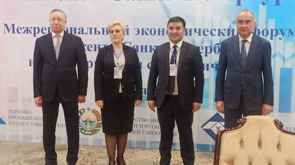 Начался визит делегации Санкт-Петербурга в Республику Узбекистан - Sputnik Ўзбекистон