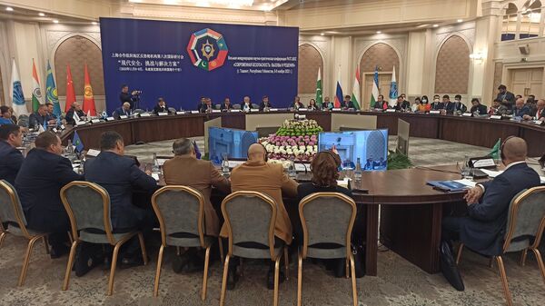 В Ташкенте проходит международная научно-практическая конференция региональной антитеррористической структуры ШОС (РАТС ШОС) - Sputnik Ўзбекистон