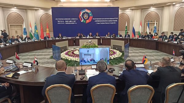V Tashkente proxodit mejdunarodnaya nauchno-prakticheskaya konferensiya regionalnoy antiterroristicheskoy strukturi ShOS (RATS ShOS) - Sputnik O‘zbekiston