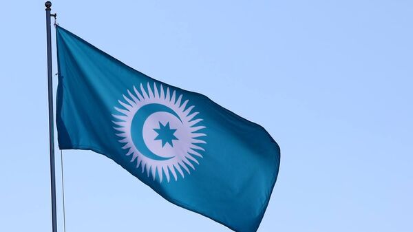 Флаги саммита Организации тюркских государств - Sputnik Узбекистан