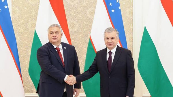 В рамках саммита организации тюркских государств в Самарканде началась встреча премьер-министра Венгрии Виктора Орбана с президентом Шавкатом Мирзиёевым - Sputnik Узбекистан