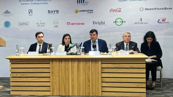 Министерство туризма и культурного наследия провело пресс-конференцию, посвященную 27-й Ташкентской международной туристической ярмарке TXTYa-2022 - Sputnik Узбекистан