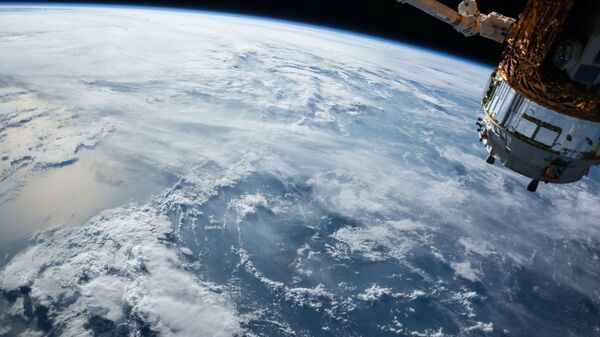 Вид на Землю из космоса. - Sputnik Узбекистан