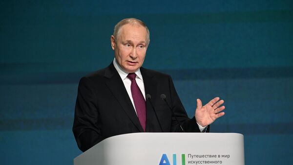 Prezident RF V. Putin prinyal uchastie v mejdunarodnoy konferensii Puteshestvie v mir iskusstvennogo intellekta - Sputnik O‘zbekiston