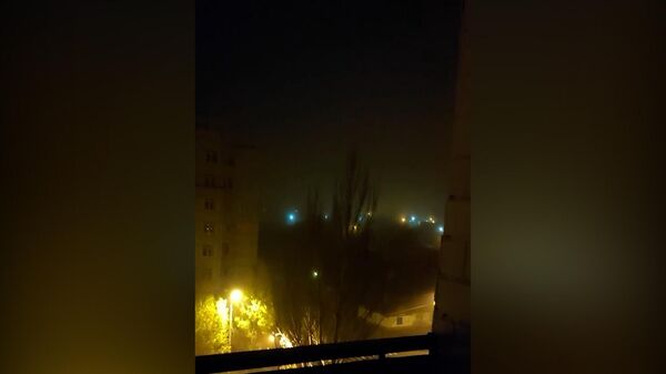 Prakticheski vsyu noch ukrainskaya artilleriya nanosila udari po sentru Doneska - Sputnik O‘zbekiston