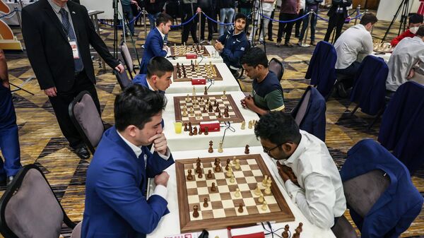 Узбекистан - Индия ЧМ по шахматам среди команд - Sputnik Ўзбекистон