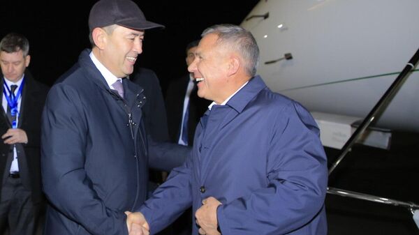 Президент Татарстана прибыл в Самарканд - Sputnik Ўзбекистон
