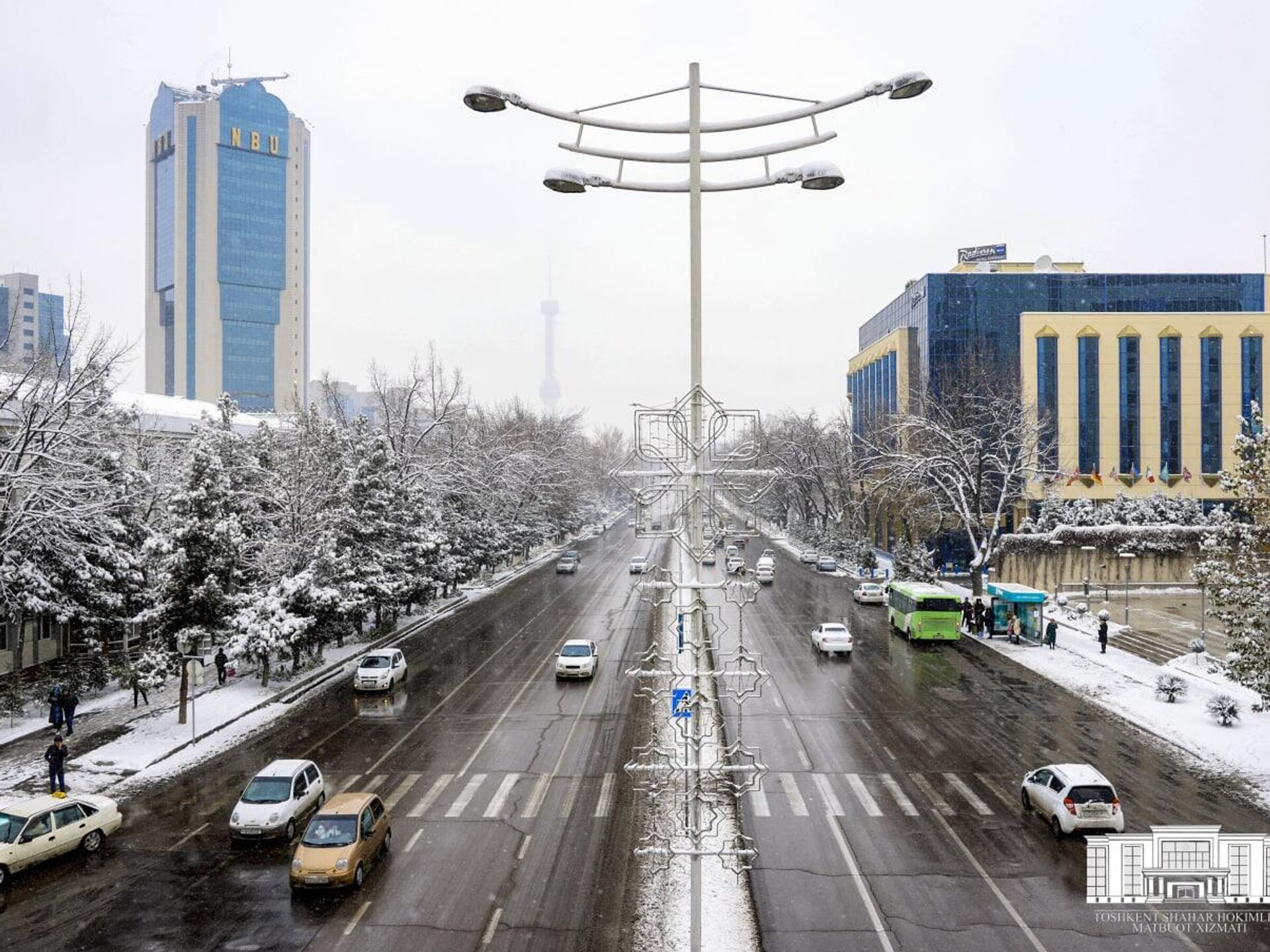 Ташкент в декабре