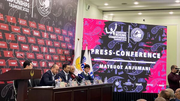 Пресс-конференция по подготовке к чемпионату Узбекистана по боксу - Sputnik Узбекистан