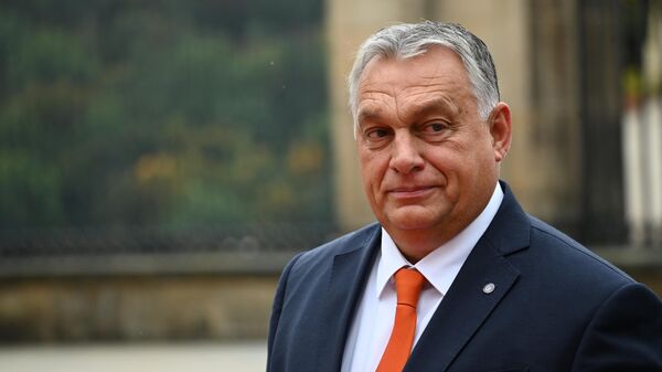 Премьер-министр Венгрии Виктор Орбан  - Sputnik Ўзбекистон