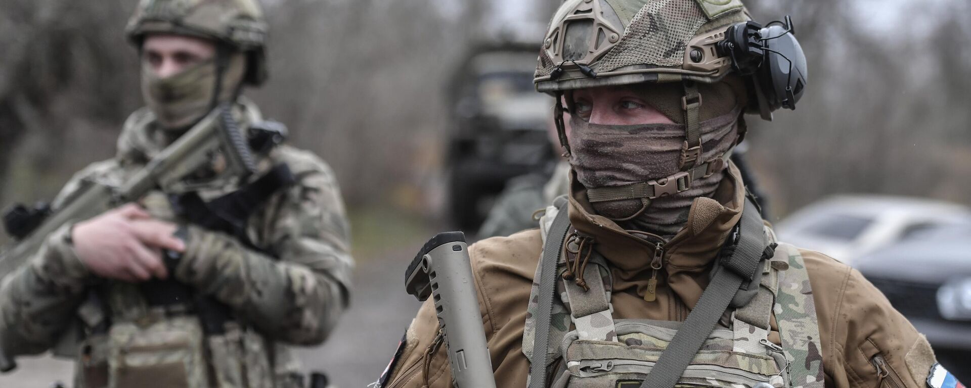 Военнослужащие добровольческого батальона имени Судоплатова во время получения ими военной техники в Запорожской области. - Sputnik Ўзбекистон, 1920, 03.03.2026