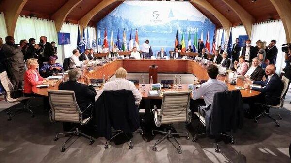 Встреча лидеров стран Большой семерки . Архивное фото - Sputnik Ўзбекистон
