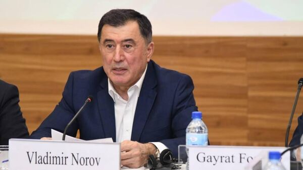 Выступление В. Норова на круглого столе на тему Новый Узбекистан – надежный партнер в меняющемся и взаимосвязанном мире. - Sputnik Узбекистан