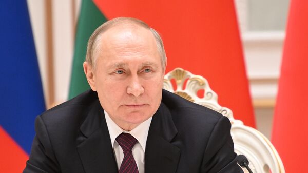 Рабочий визит президента РФ В. Путина в Белоруссию - Sputnik Ўзбекистон