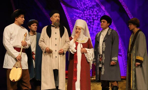 Spektakl Abay postavlen v Uzbekskom natsionalnom dramaticheskom teatre - Sputnik O‘zbekiston
