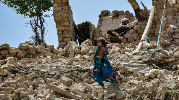 Землетрясение в Афганистане. Архивное фото  - Sputnik Ўзбекистон