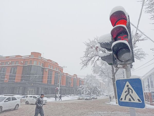 Как живет Ташкент в морозы - Sputnik Узбекистан