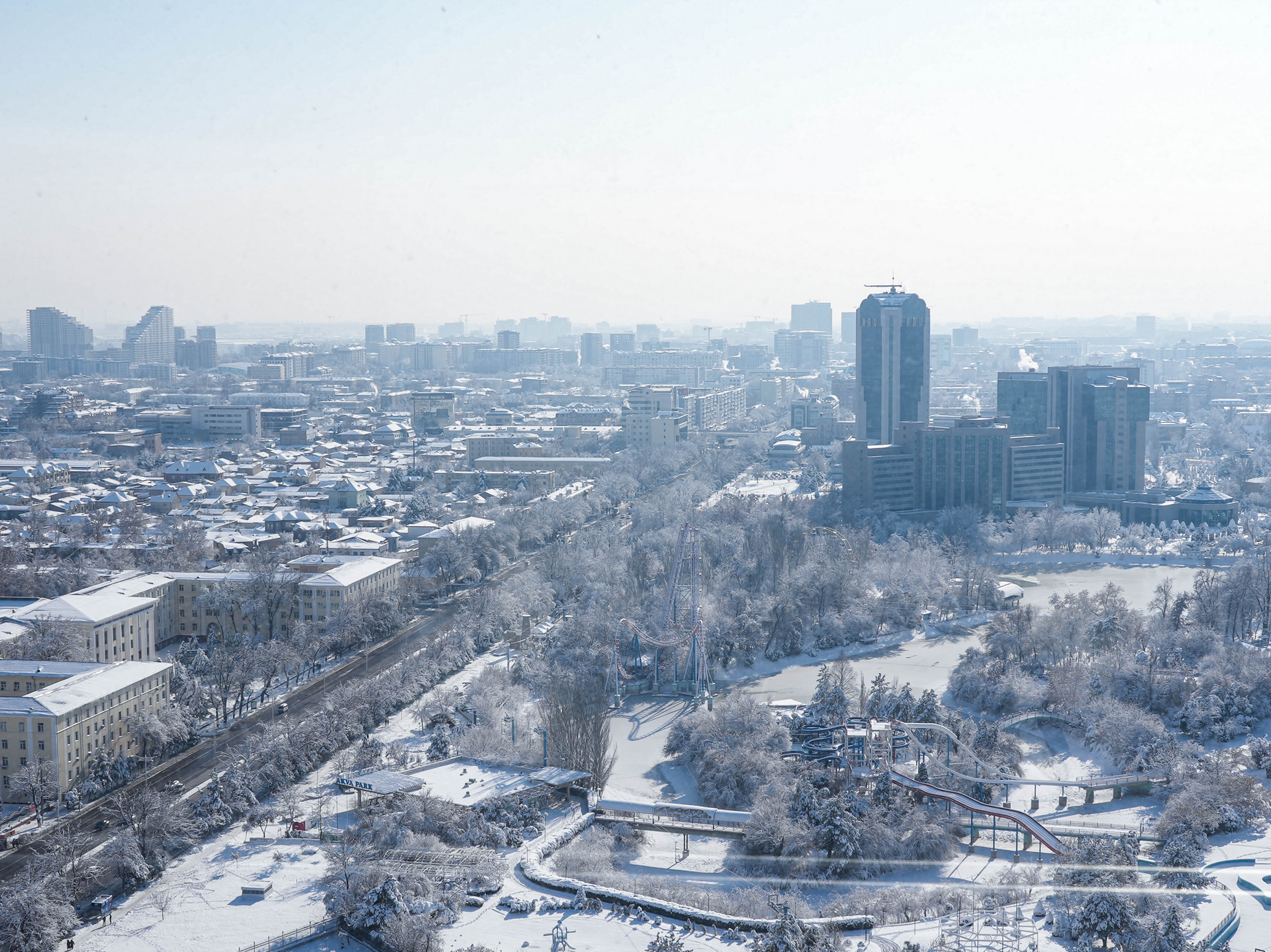 Ташкент зимой фото