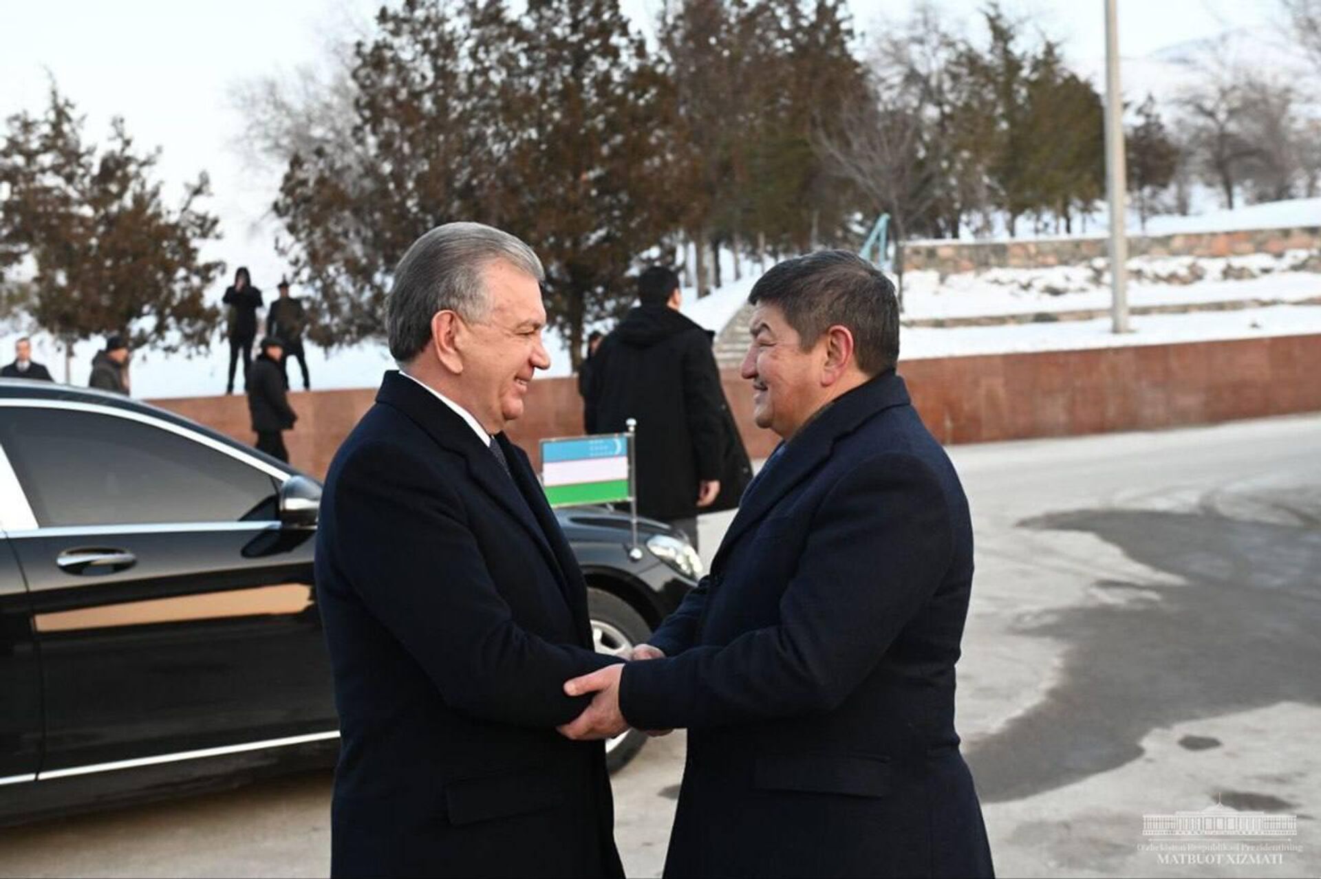 Президент Шавкат Мирзиёев прибыл государственным визитом в Бишкек. - Sputnik Узбекистан, 1920, 26.01.2023