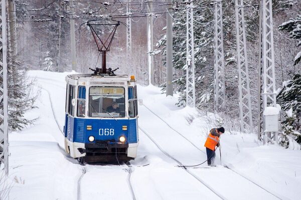 Ust-Ilimskiy tramvay   - Sputnik Oʻzbekiston