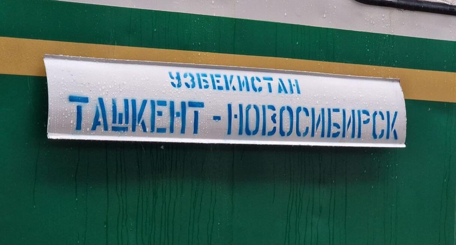 “Тошкент — Новосибирск — Тошкент” йўналишида халқаро поезд - Sputnik Узбекистан, 1920, 03.02.2023