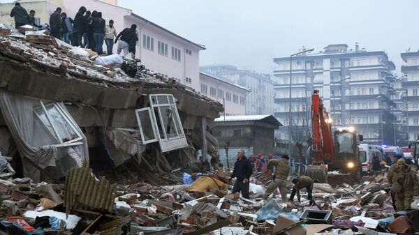 Последствия землетрясения в Турции - Sputnik Ўзбекистон