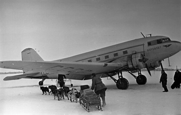 Аэродром Петропавловск-Камчатский, 1960 год - Sputnik Узбекистан