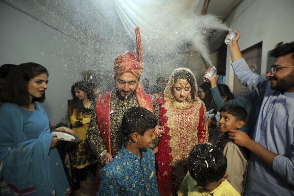 Свадебная церемония в Исламабаде, Пакистан. - Sputnik Узбекистан