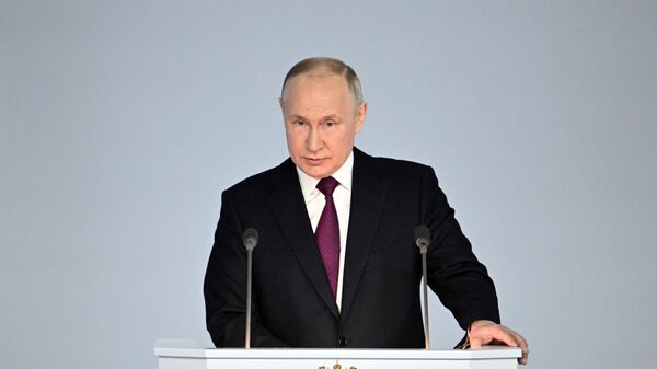 Послание президента РФ Владимира Путина Федеральному собранию - Sputnik Узбекистан
