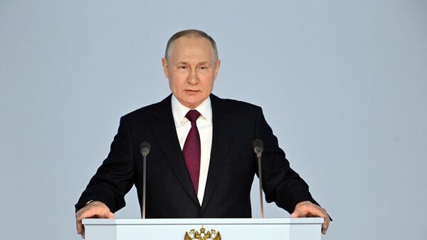 Poslanie prezidenta RF Vladimira Putina Federalnomu sobraniyu. - Sputnik O‘zbekiston