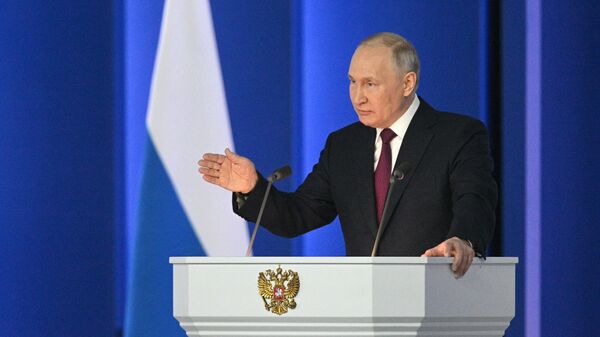 Послание президента РФ Владимира Путина Федеральному собранию - Sputnik Узбекистан