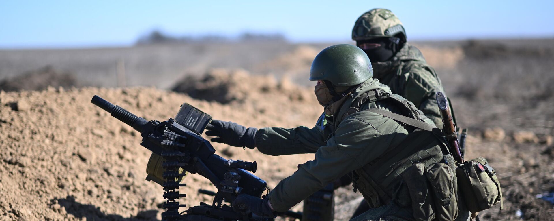 Боевая работа мотострелковых подразделений в зоне СВО - Sputnik Ўзбекистон, 1920, 30.03.2026