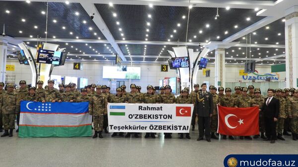  Сегодня из Турции вернулось медицинское управление Минобороны Узбекистана.

 - Sputnik Узбекистан