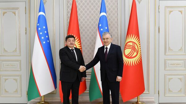 Shavkat Mirziyoyev prinyal premyer-ministra Kirgizstana Akilbeka Japarova - Sputnik O‘zbekiston
