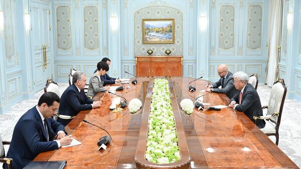 встреча с делегацией АБИИ - Sputnik Узбекистан