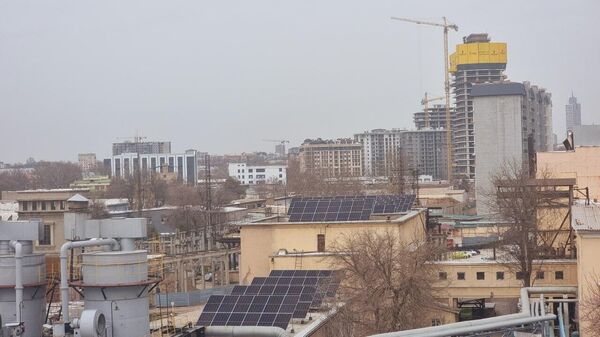 Na Tashkentskoy TES stroitsya solnechnaya fotoelektricheskaya stansiya - Sputnik O‘zbekiston