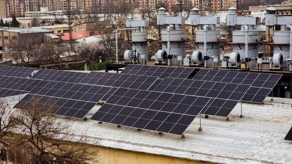 На Ташкентской ТЭЦ строится солнечная фотоэлектрическая станция - Sputnik Узбекистан